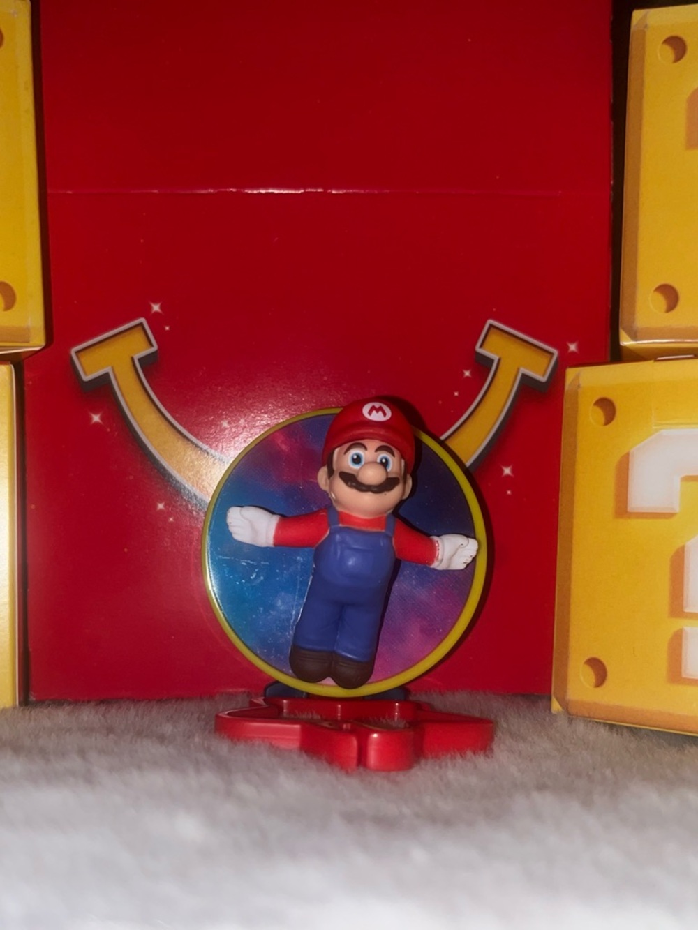 McDonald’s Super Mario Galaxy Backpack Clip/Keychain